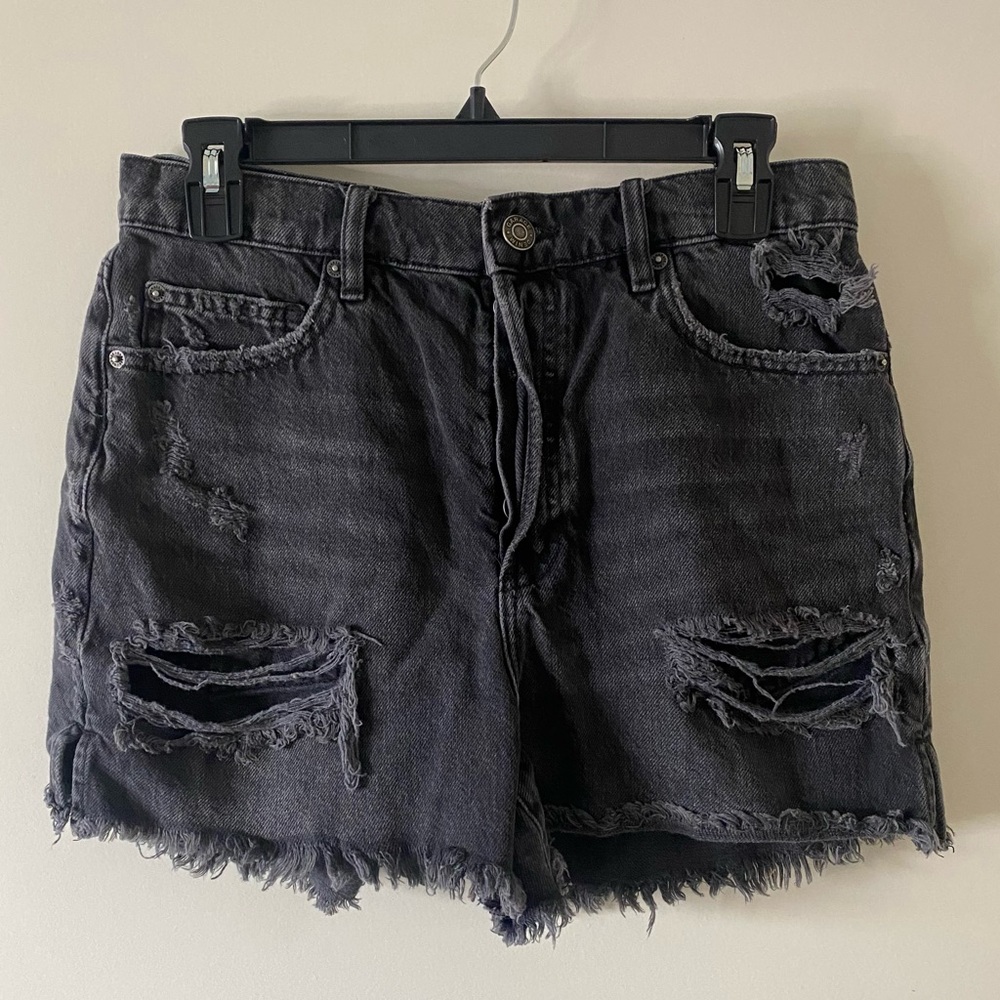 Garage Black Denim Vintage Cutoffs, 7‎
